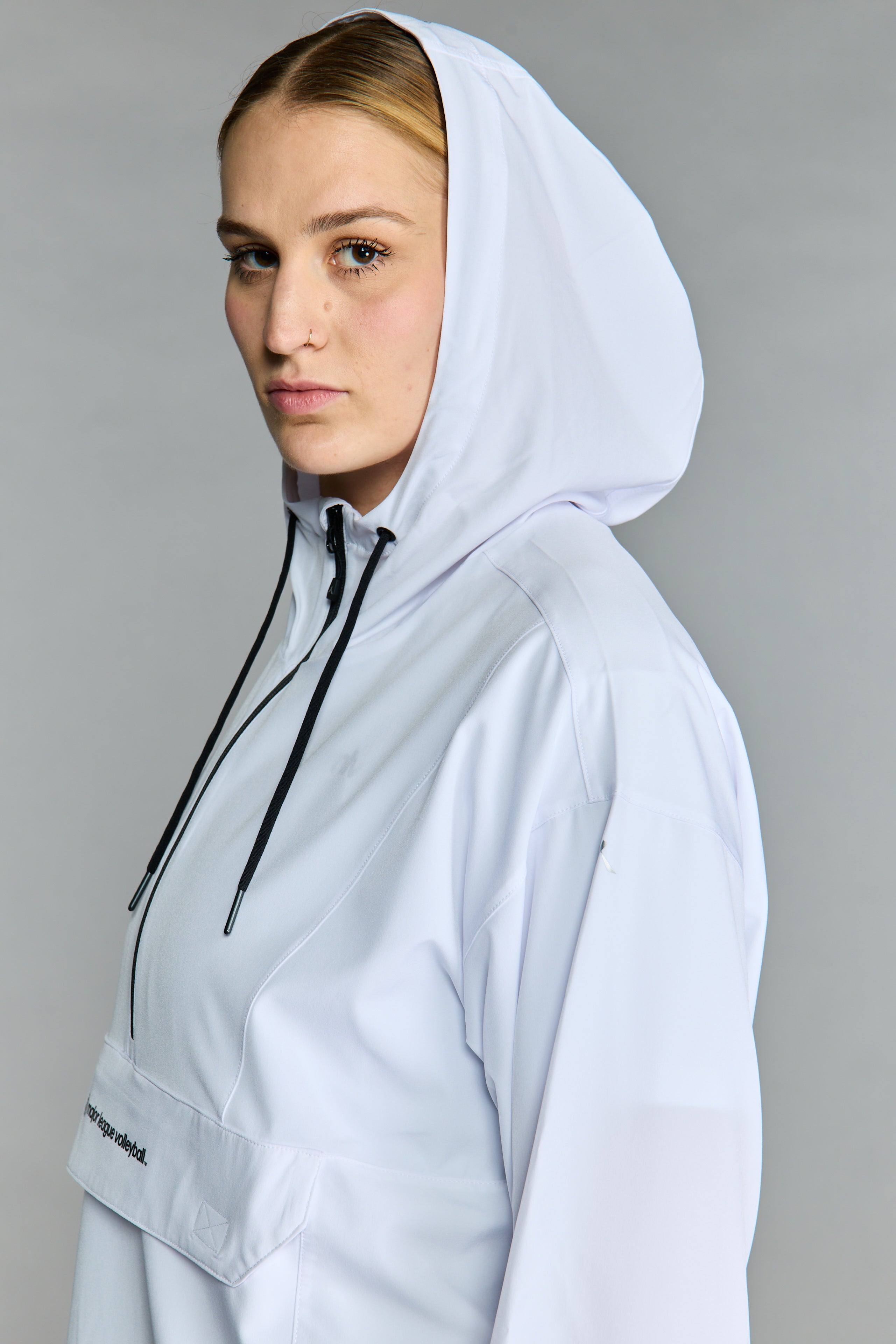 MLV Logo Quarter Zip Windbreaker by REN Athletics