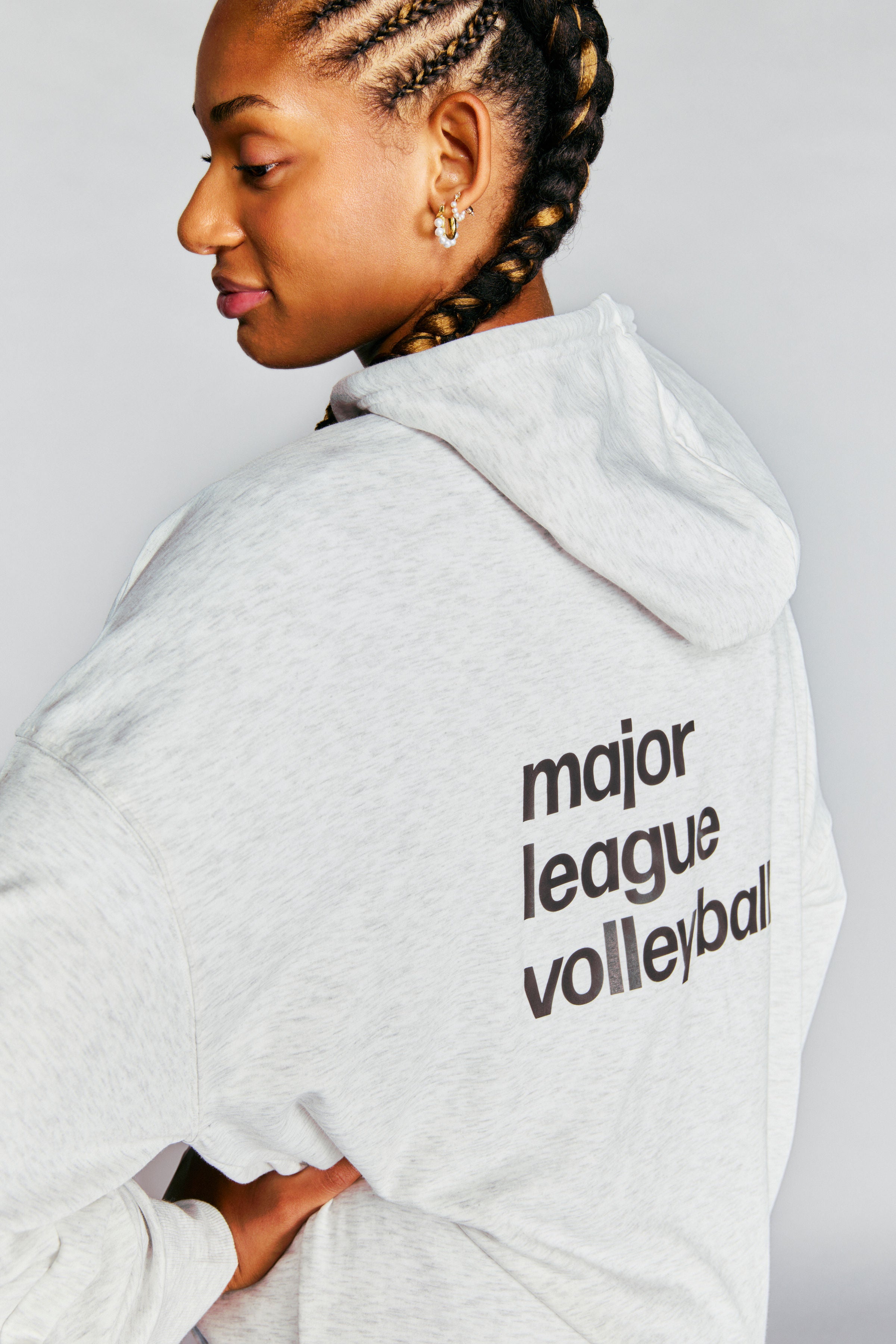 MLV Logo Oversized Hoodie by REN Athletics