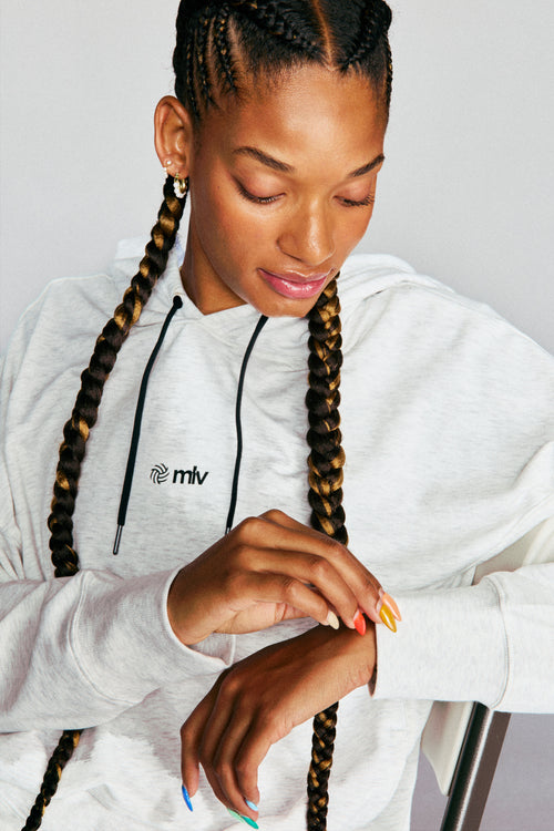 MLV Logo Oversized Hoodie by REN Athletics
