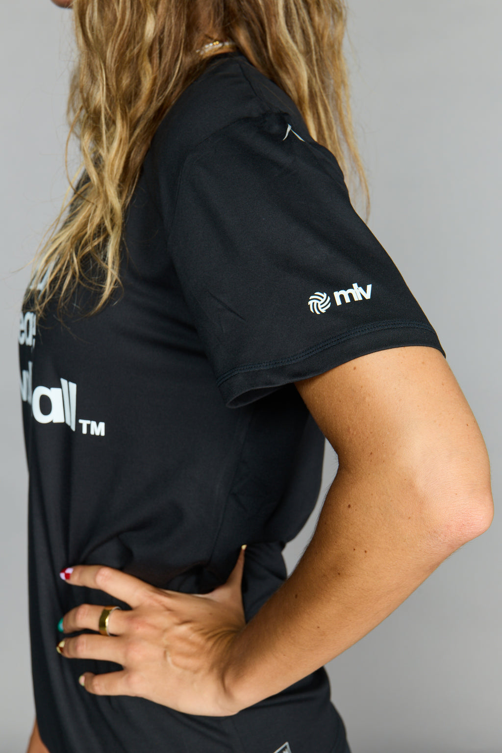 MLV Logo Stack Training T-shirt by REN Athletics