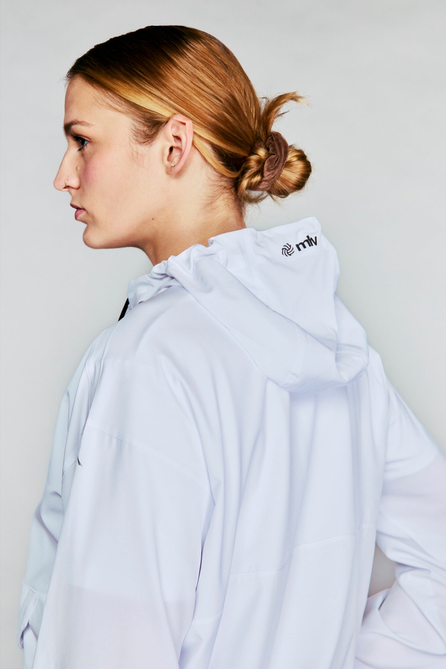 MLV Logo Quarter Zip Windbreaker by REN Athletics