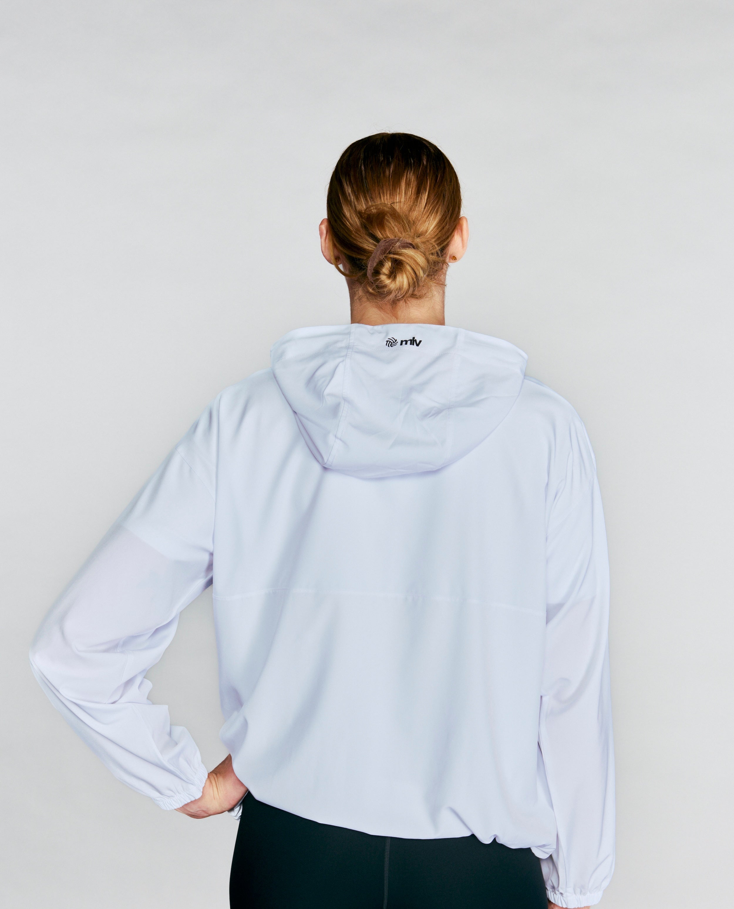 MLV Logo Quarter Zip Windbreaker by REN Athletics