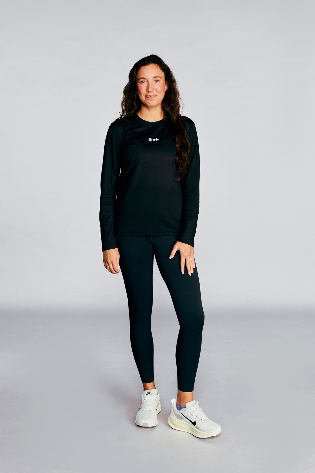 MLV Logo Training Long Sleeve T-shirt by REN Athletics