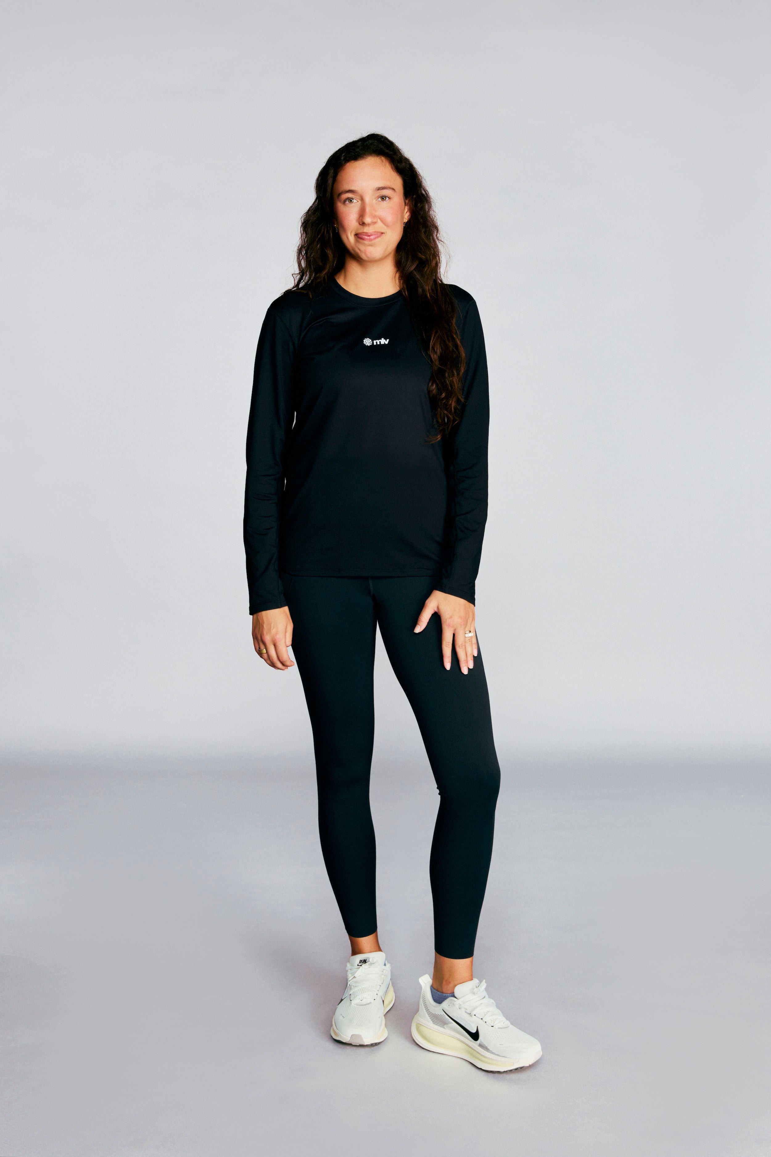 MLV Logo Training Legging Black by REN Athletics