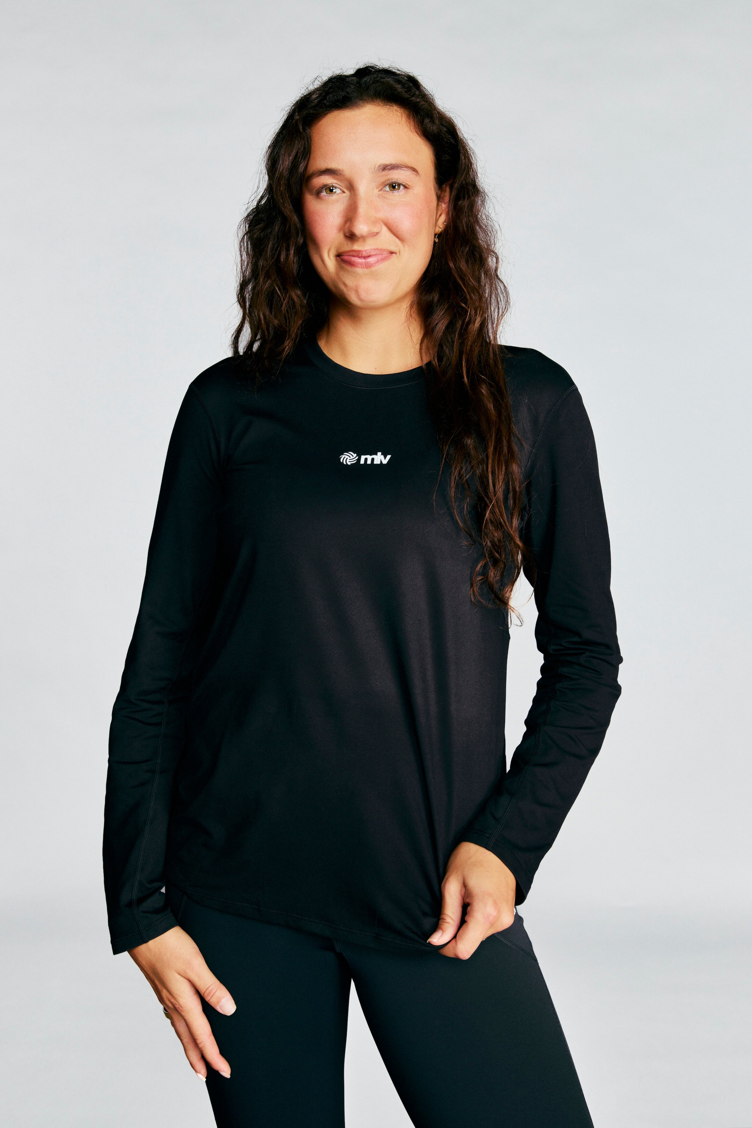 MLV Logo Training Long Sleeve T-shirt by REN Athletics
